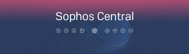 Consola centralizada Sophos
